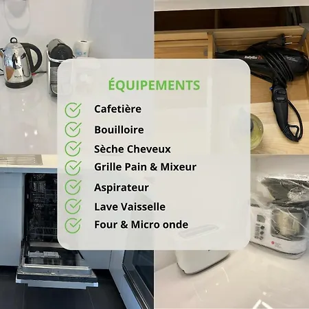 Moderne T2, Bord De Mer, Parking & Wifi Gratuit Apartment Villers-sur-Mer