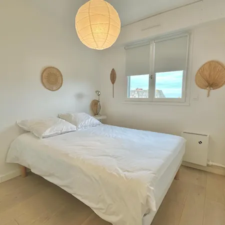 דירה Moderne T2, Bord De Mer, Parking & Wifi Gratuit וילר-סור-מר